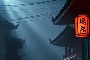 《苔原骑士》冻原上被风吹弯的蓑草与长矛