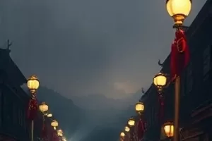《凌晨四点的市场》水产摊前亮起的白色灯管